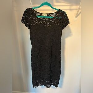 Chic Black Lace Dress